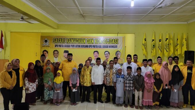 Safari Ramadan Golkar Wonogiri