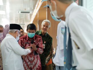 Ganjar Dampingi Wapres Tinjau MPP Semarang