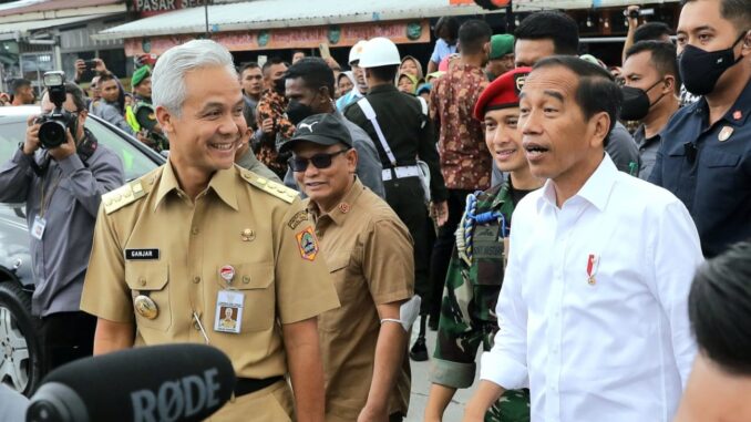 Ganjar dan Jokowi