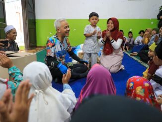 Ganjar Beri Kejutan kepada Anak Yatim