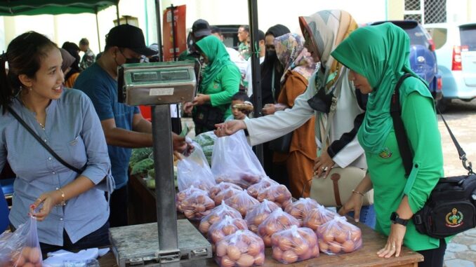 Pasar Murah Kodim Batang