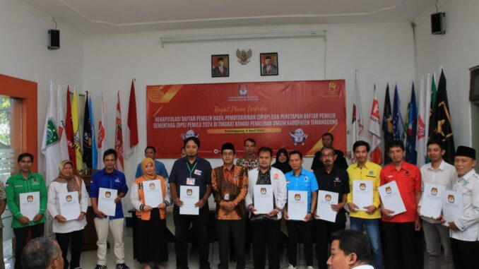 DPS Pemilu 2024 Temanggung