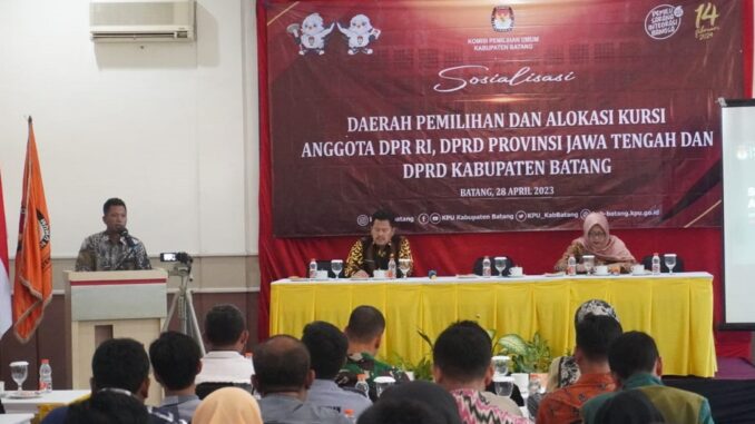 pendaftaran calon DPRD Batang