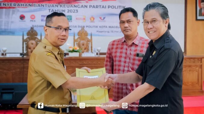 Bantuan Keuangan Partai Politik Kota Magelang