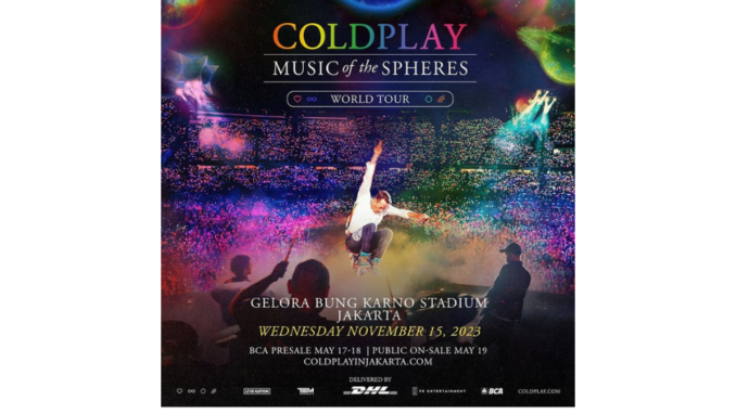 Coldplay Jakarta concert tickets