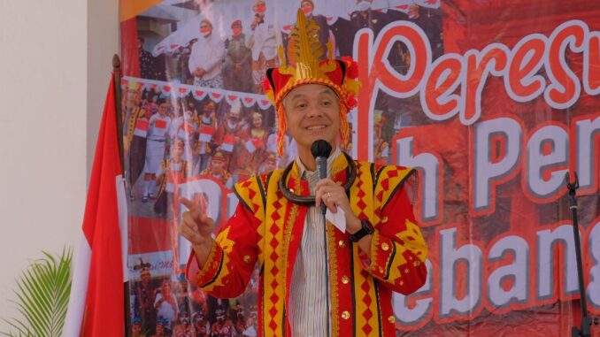 Gubernur Jawa Tengah Ganjar Pranowo.