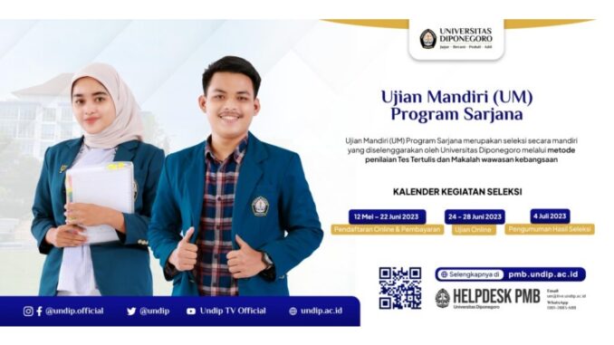 Jalur Mandiri Undip Jalur Mandiri Undip