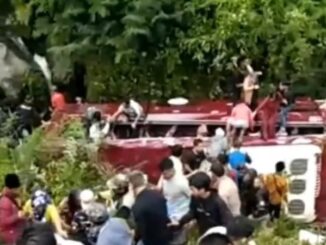 Tersangka Kecelakaan Bus Guci