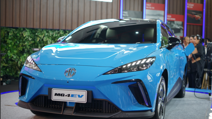 Mobil listrik MG4 EV