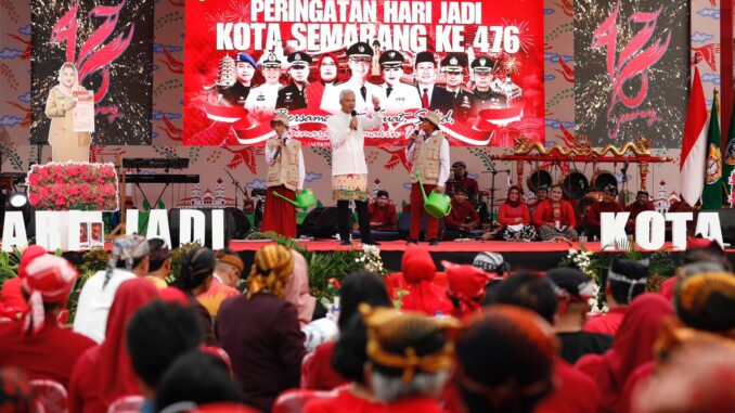 Ganjar Hari Jadi Kota Semarang