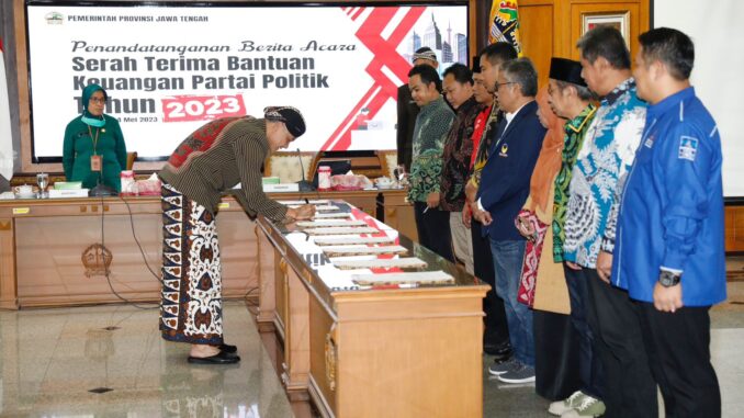 Bantuan Keuangan Parpol Bantuan Keuangan Parpol