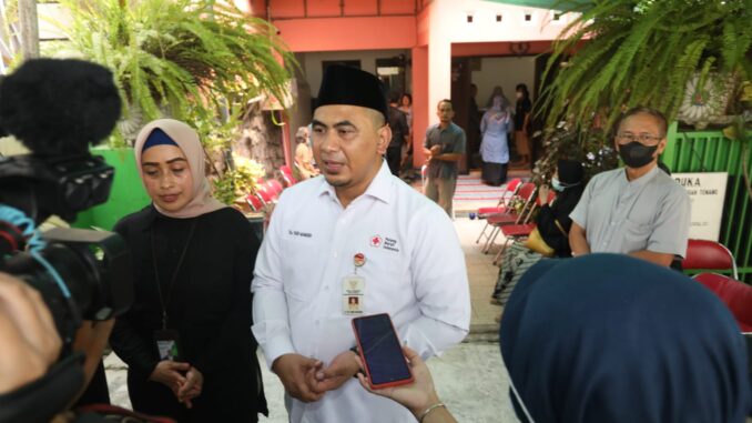 kecelakaan kerja di Kantor Gubernur