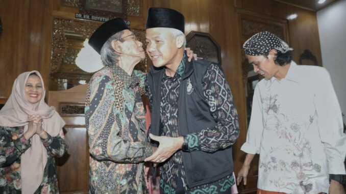 Ganjar Pranowo dan Abah Suyuthi Kendal Abah Suyuthi Kendal