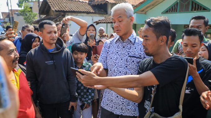 Gubernur Jawa Tengah Ganjar Pranowo