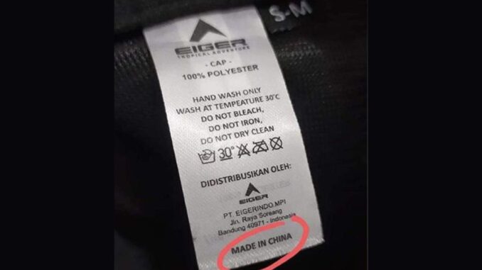 Eiger Made In China