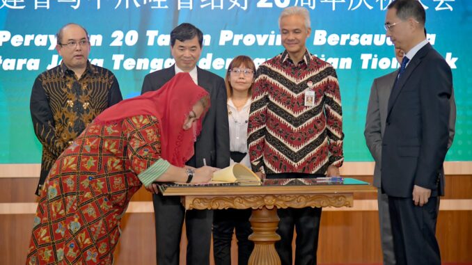 Kerja Sama Semarang Fuzhou