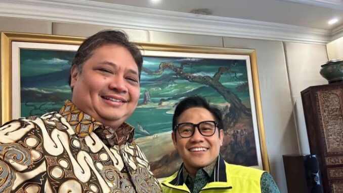 Airlangga Hartarto dan Muhaimin Iskandar
