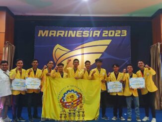 Tim Kapal Senopati UNNES Juara MARINESIA