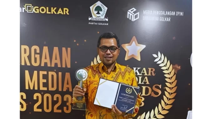 Ferry Wawan Cahyono Golkar Media Award 2023