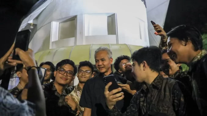 Ganjar Mahasiswa Ilmu Politik