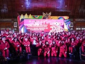 Kontingen Indonesia berpeluang menyegel gelar juara umum ASEAN Para Games 2023 Kamboja hari ini, Rabu (7/6/2023).