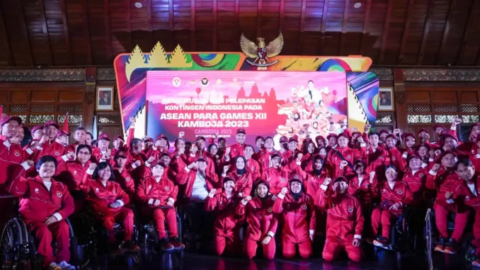 Kontingen Indonesia berpeluang menyegel gelar juara umum ASEAN Para Games 2023 Kamboja hari ini, Rabu (7/6/2023).
