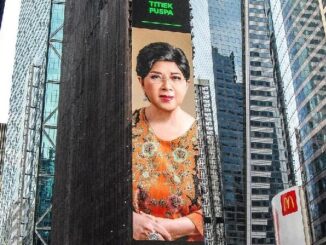 Titiek Puspa Billboard Times Square