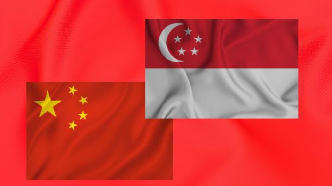 hotline China Singapura