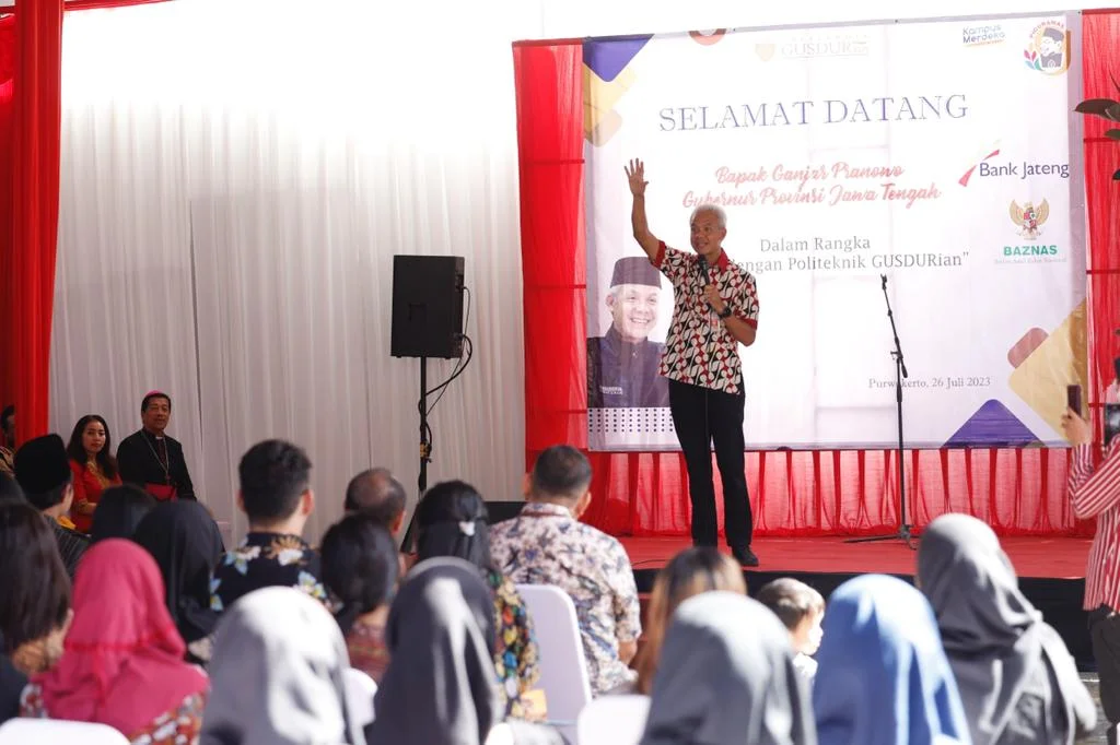 Bantuan Ganjar Ke Politeknik Gusdurian