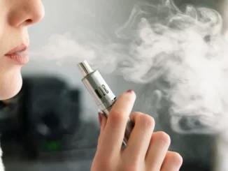 Ilustrasi Zat Adiktif Rokok Elektronik