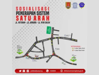 Jalan Kyai Saleh dan Jalan Veteran Semarang