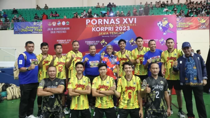 Jateng Juara Umum Pornas Korpri 2023