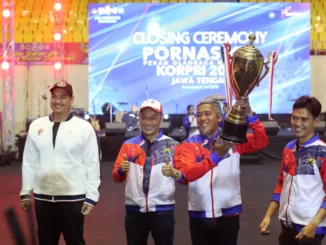 Jateng Juara Umum Pornas Korpri 2023