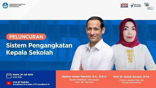 Pengangkatan Kepala Sekolah Daring