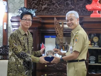 Keduanya membahas potensi kerja sama dan investasi dalam bidang budaya, pertanian, green energy hingga carbon credit, di Jawa Tengah
