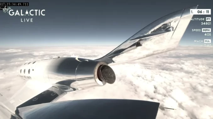VIRGIN Galactic Luar Angkasa VIRGIN Galactic Luar Angkasa