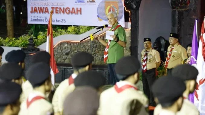 pesan damai Pramuka Jateng pesan damai Pramuka Jateng