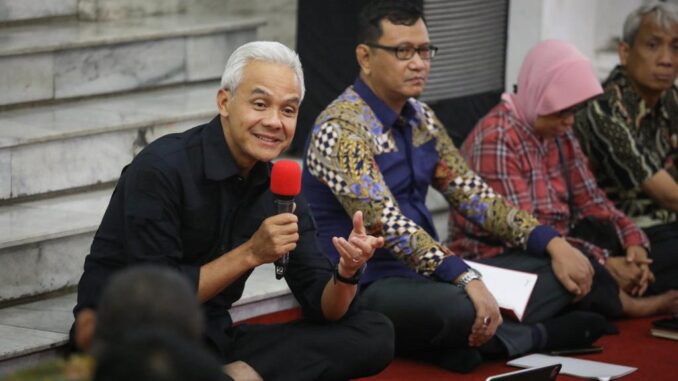 Gubernur Jawa Tengah Ganjar Pranowo