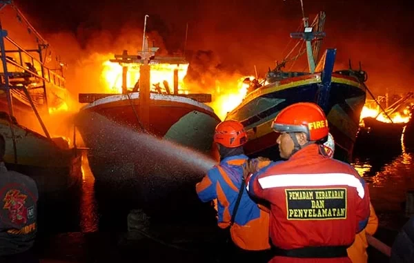 Kebakaran Pelabuhan Jongor