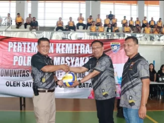 Turnamen Bola Voli Bhayangkara Batang