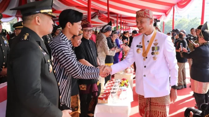 Upacara Terakhir Ganjar