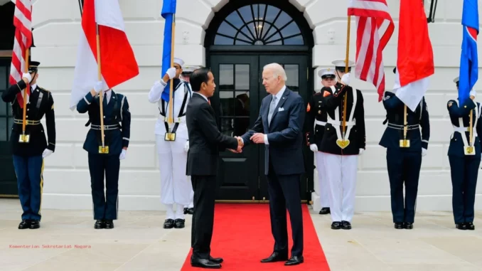 Joko Widodo Joe Biden