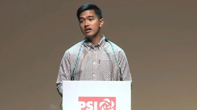 Kaesang Pangarep PSI