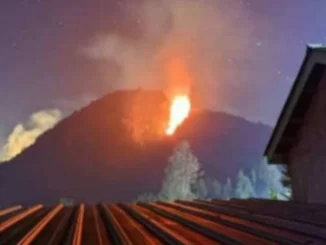 Kebakaran Hutan Gunung Sipandu