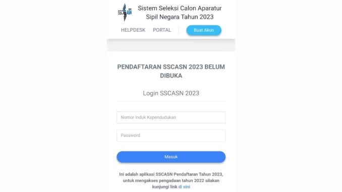 Link Pendaftaran PPPK 2023