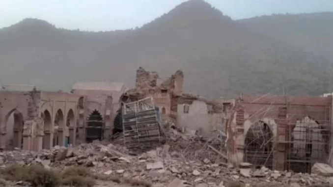Masjid Gempa Maroko Masjid Gempa Maroko