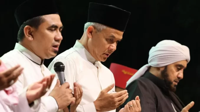 Terakhir Ganjar Bersholawat