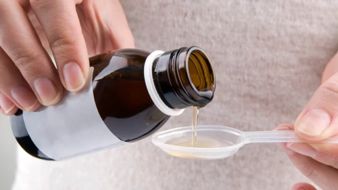 Ilustrasi Obat Sirup Beracun