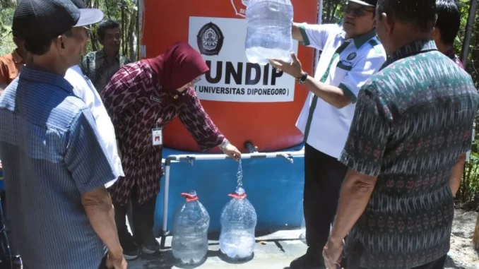 Bantuan Sumur Bor Undip Bantuan Sumur Bor Undip