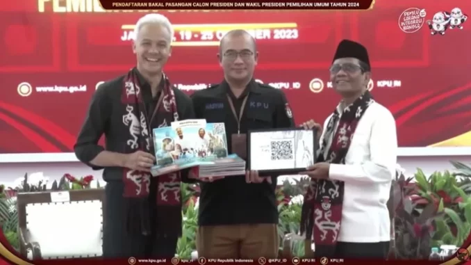 Ganjar Mahfud KPU